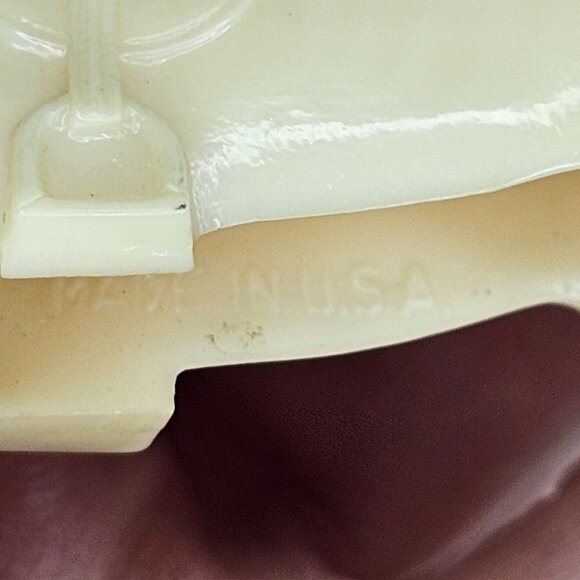 Vintage Horseshoe Glass Ashtray Thoroughbred Horse Made In USA - Picture 9 of 9